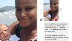 mae-e-bebe-desaparecidos:-familia-busca-desesperadamente-por-pistas